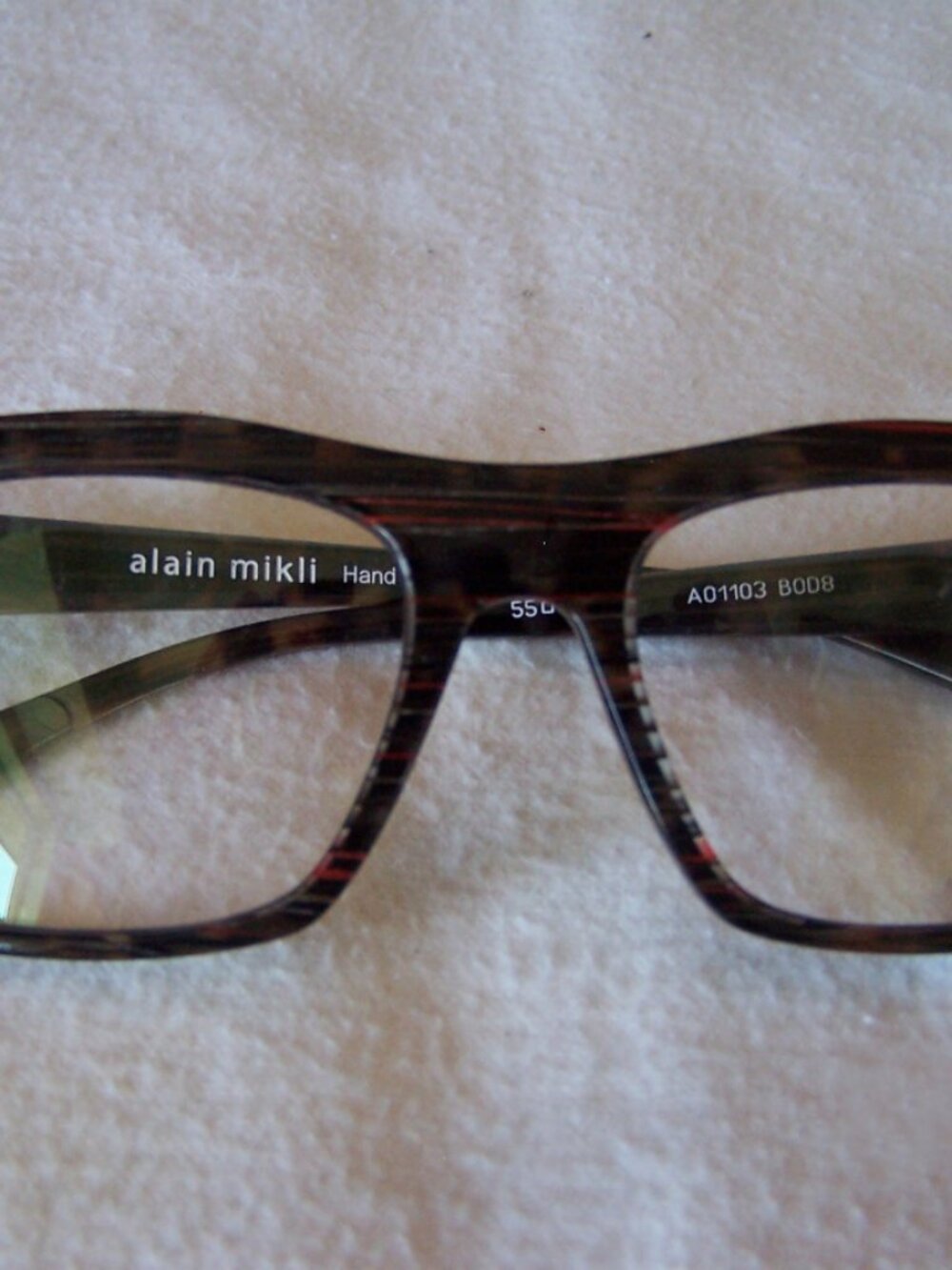 Alain Mikli A01103 BOD8 Eyeglass Frame with Original Case